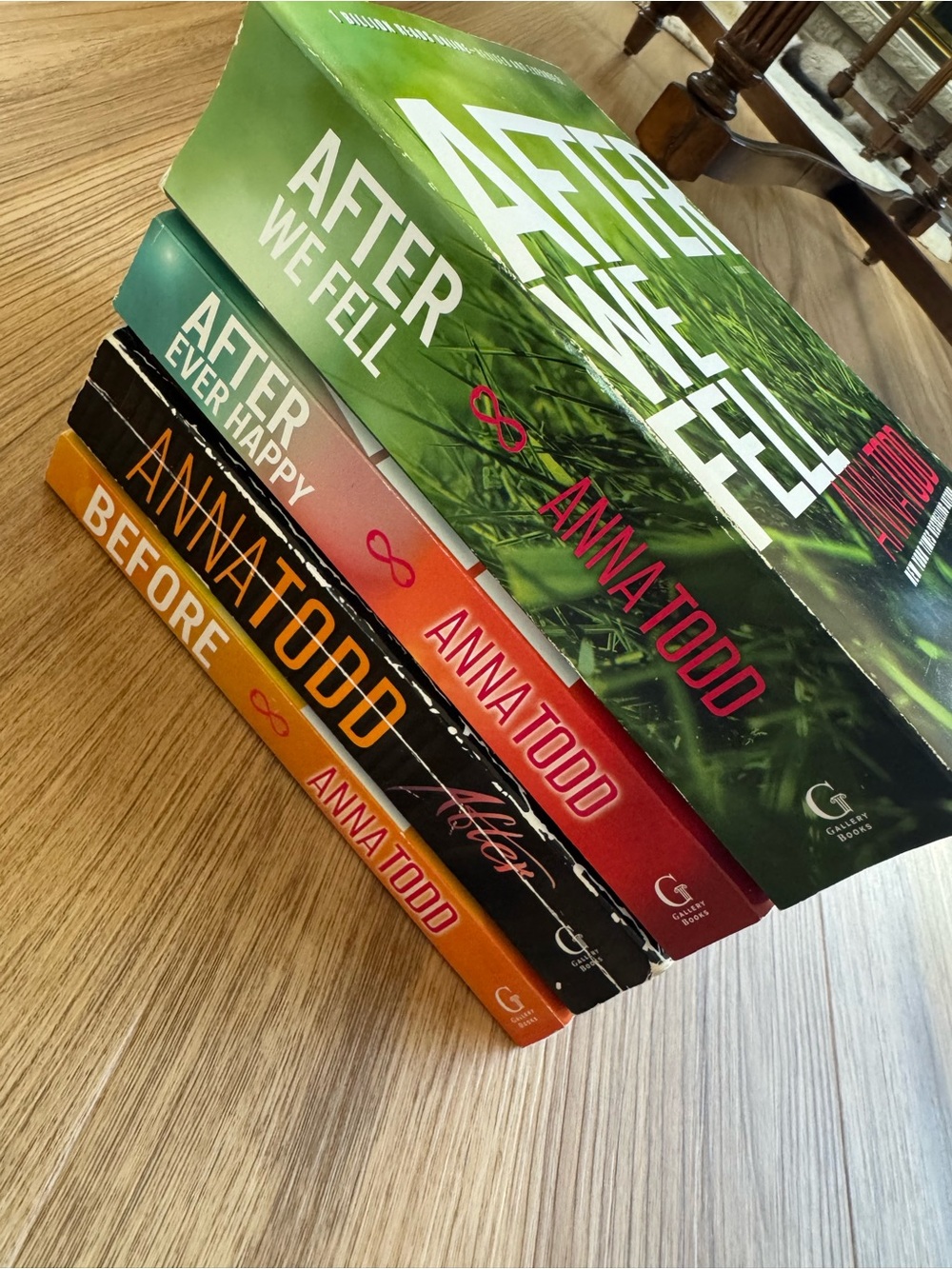 After Series by Anna Todd (minus After We Collided)